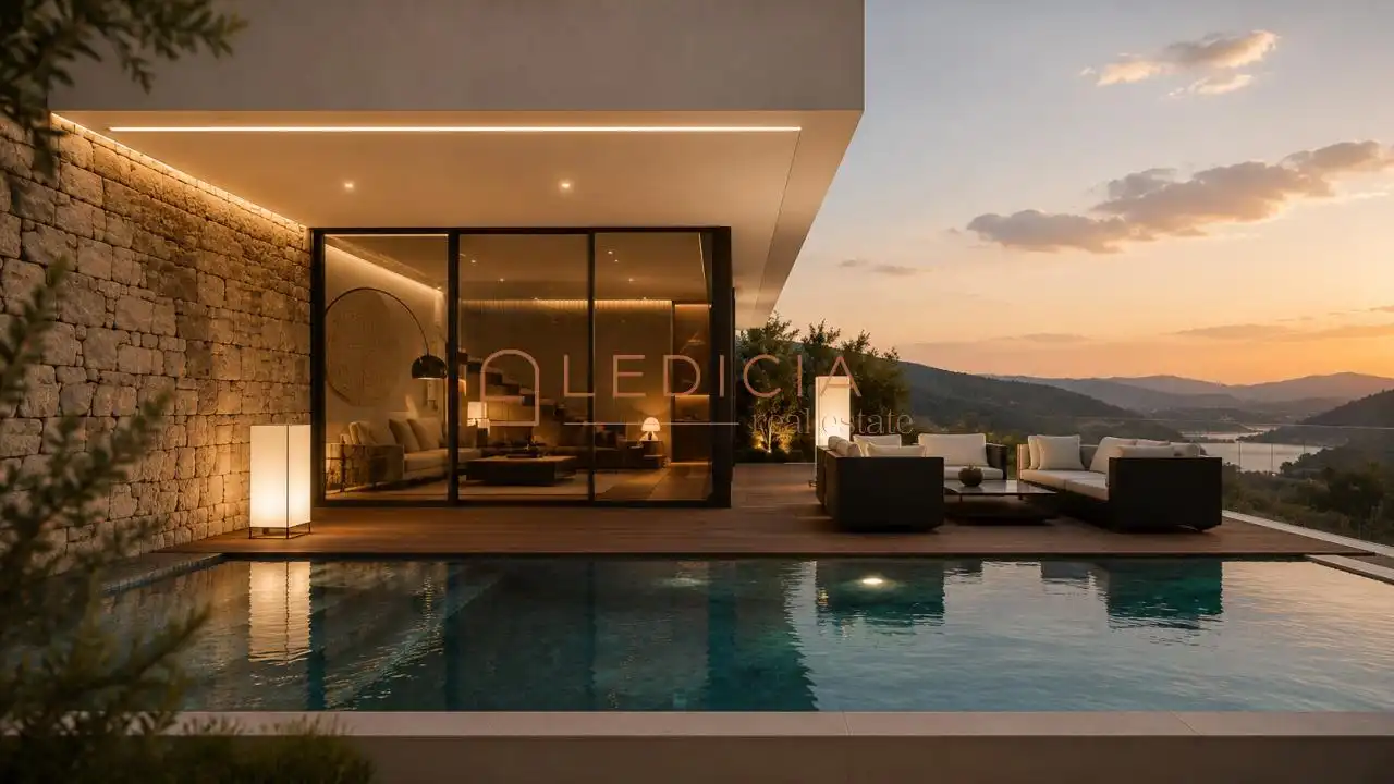 Terraza de Casa o chalet en venta en Vigo  con Calefacción, Jardín privado y Parquet