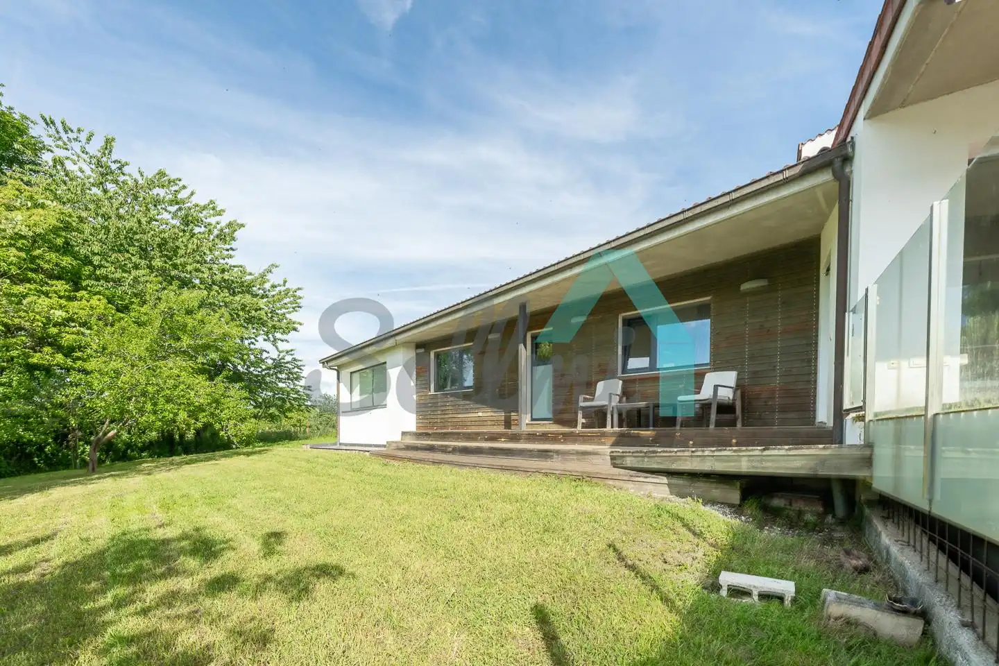 Exterior view of Houses for rent in Siero  with Heating, Parquet flooring and Terrace