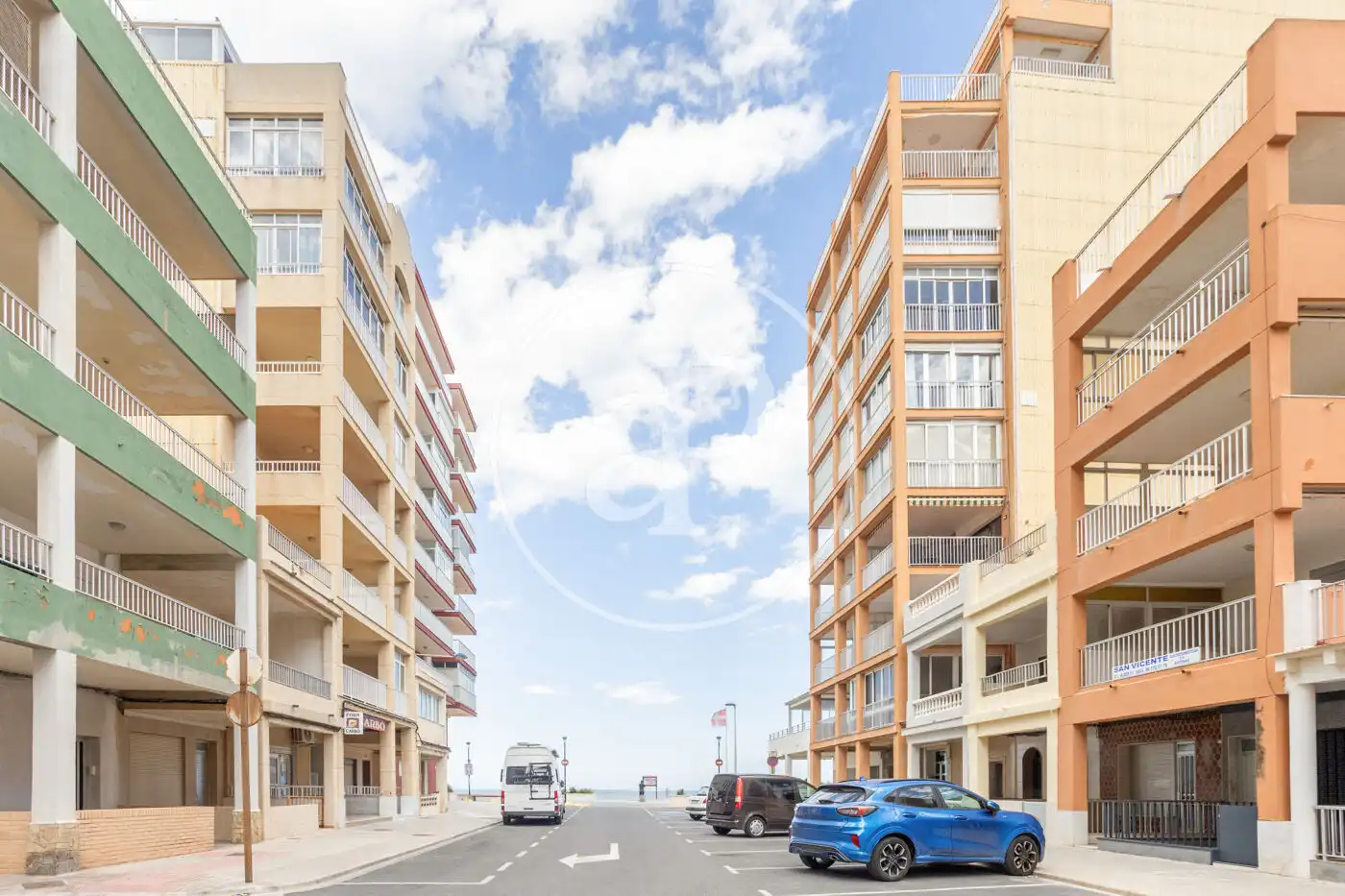 Exterior view of Flat for sale in Sueca  with Air Conditioner, Heating and Balcony