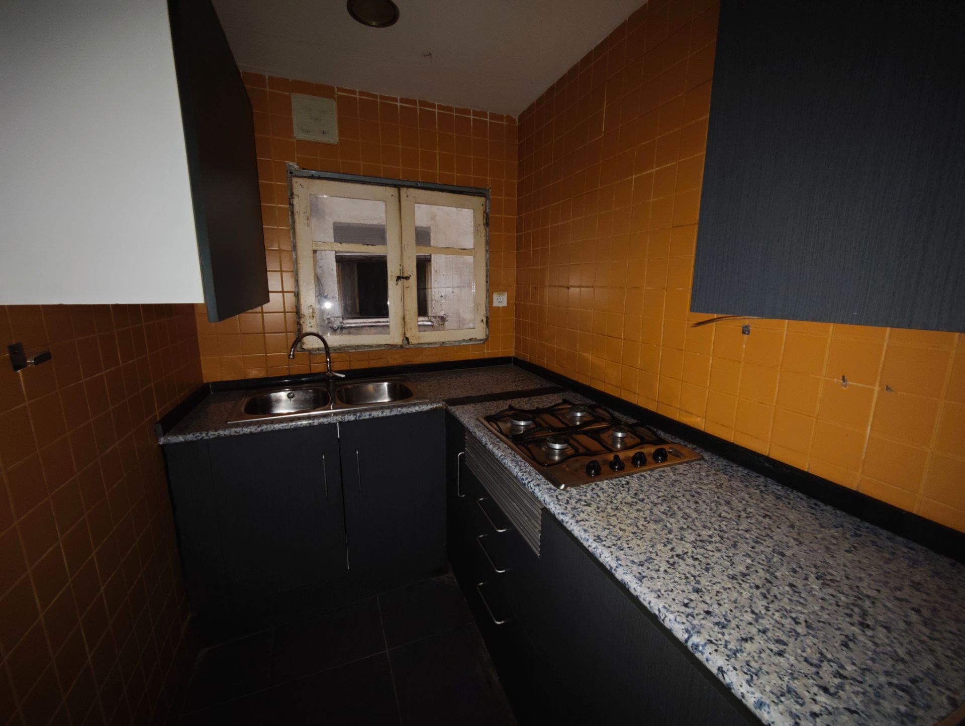 Kitchen of Flat for sale in Badalona  with Alarm