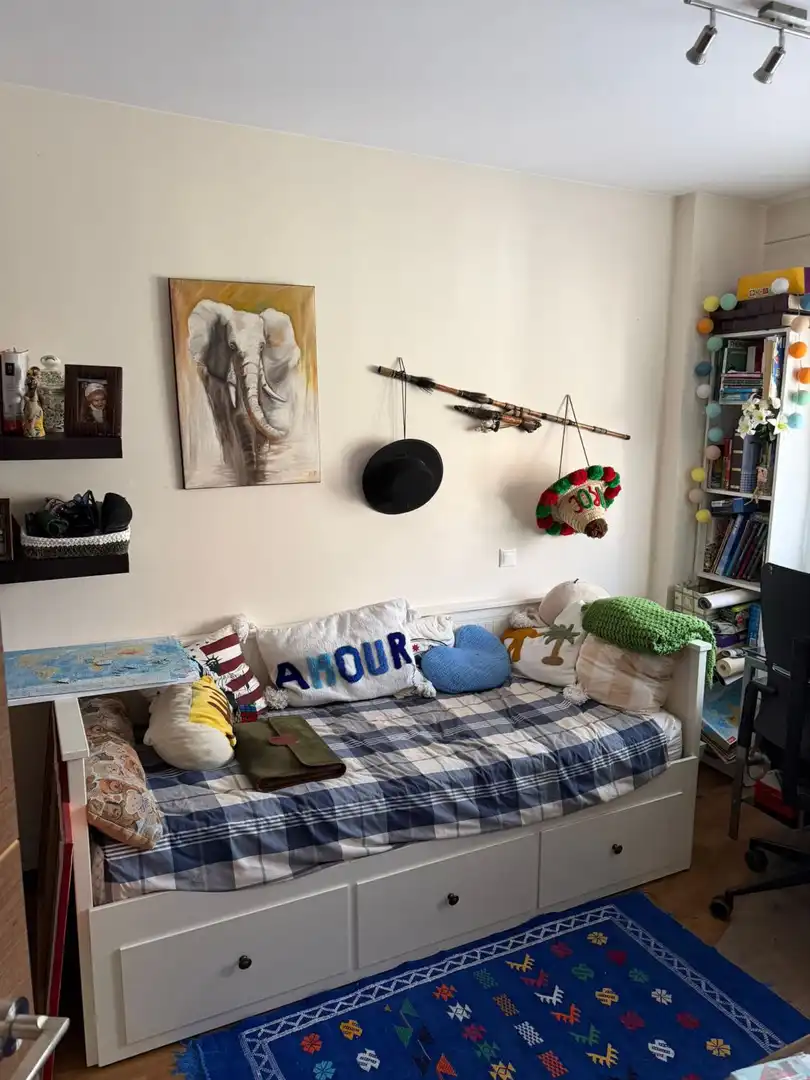 Schlafzimmer von Haus oder Chalet zum Verkauf in Meco mit Klimaanlage, Heizung und Terrasse