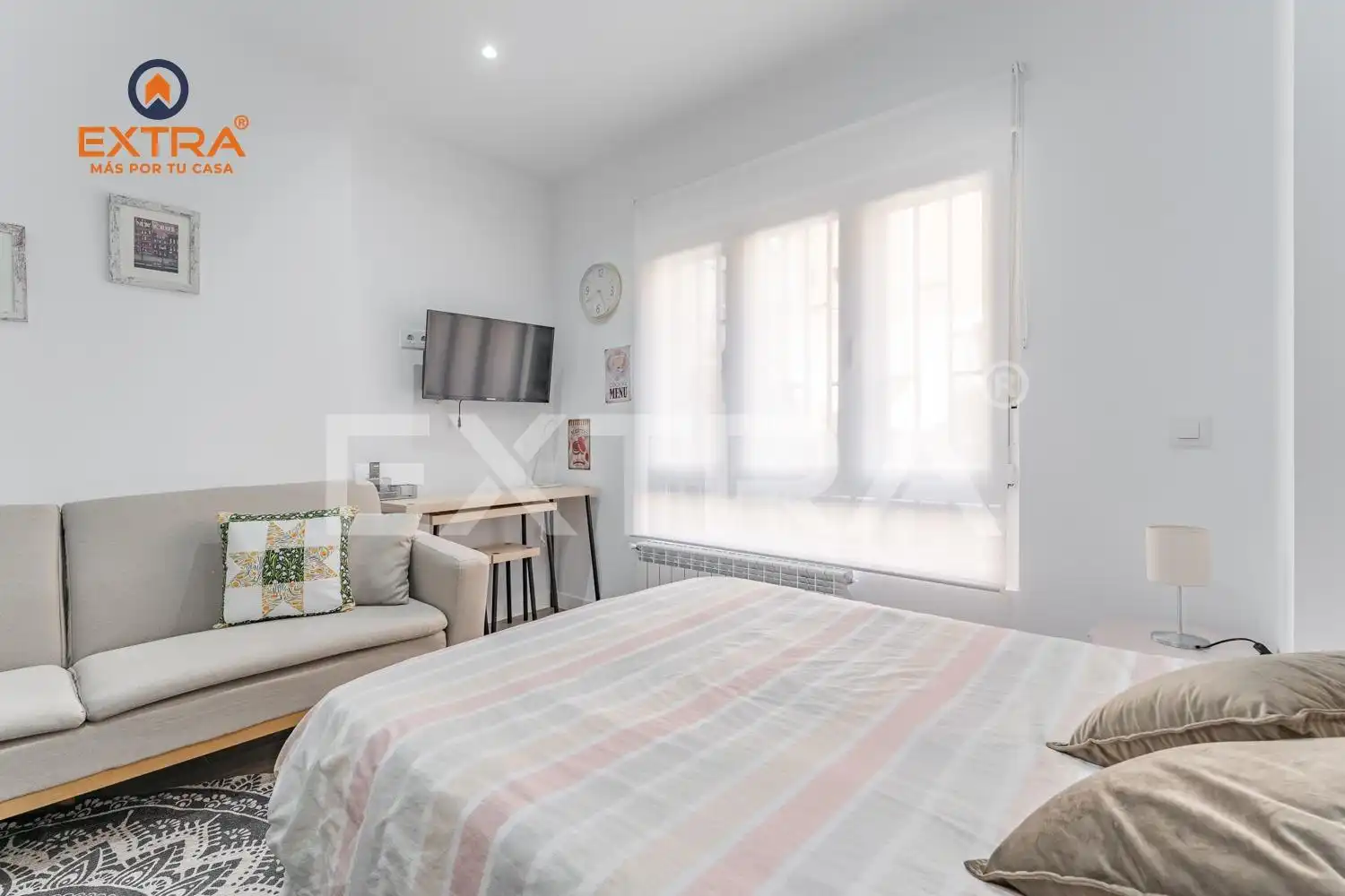 Schlafzimmer von Wohnung zum Verkauf in Madrid mit Klimaanlage, Heizung und Abstellraum