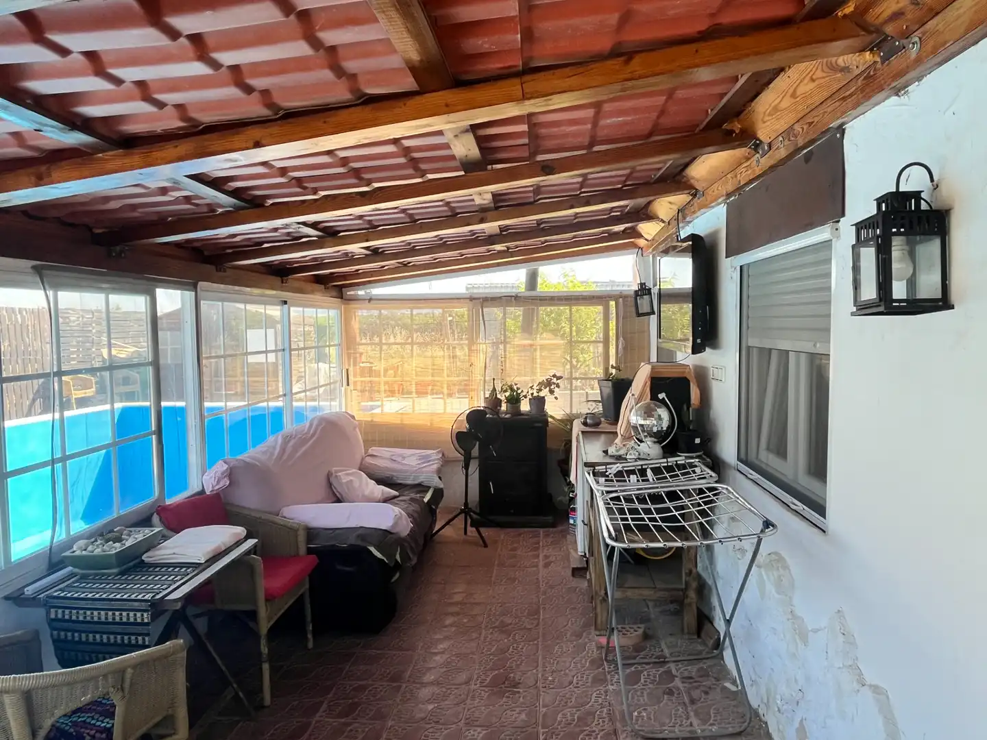 Terraza de Casa o chalet en venta en Pinseque con Calefacción, Jardín privado y Piscina
