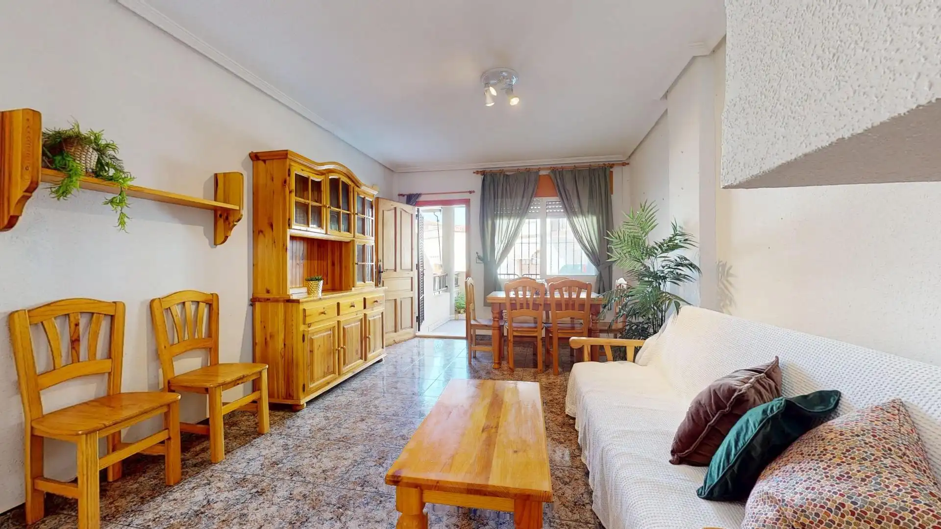Sala de estar de Casa adosada en venta en San Pedro del Pinatar con Terraza, Amueblado y Balcón