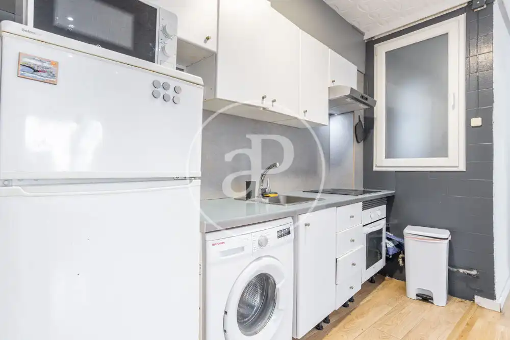 Cocina de Piso de alquiler en Valencia con Aire acondicionado, Amueblado y Balcón
