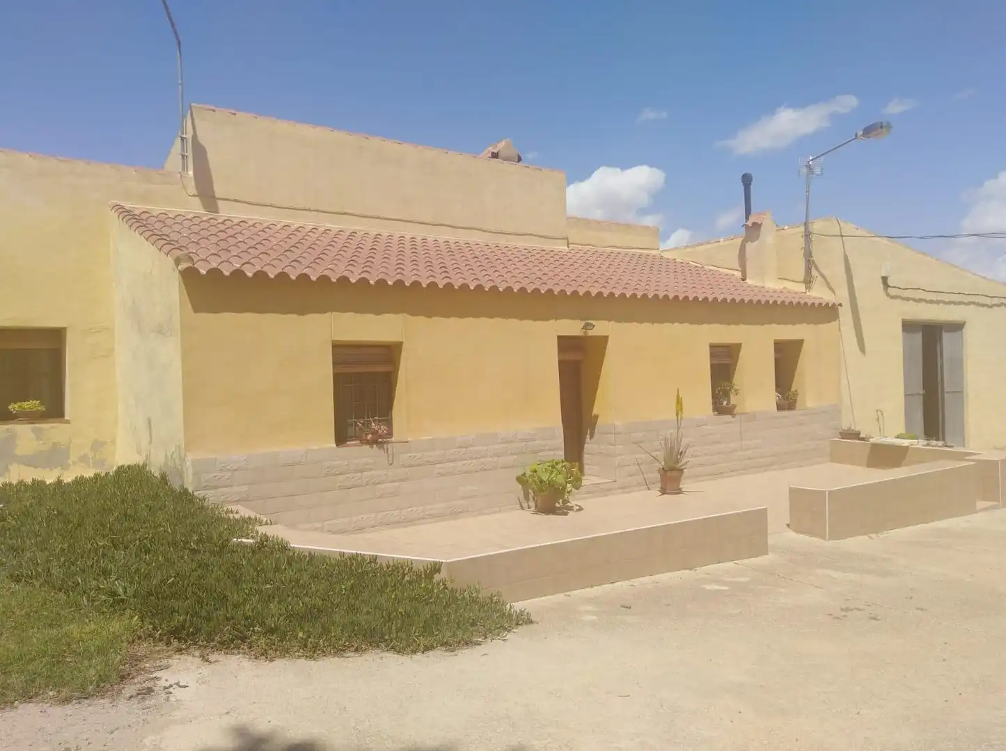 Vista exterior de Finca rústica en venda en Mazarrón amb Aire condicionat, Calefacció i Traster
