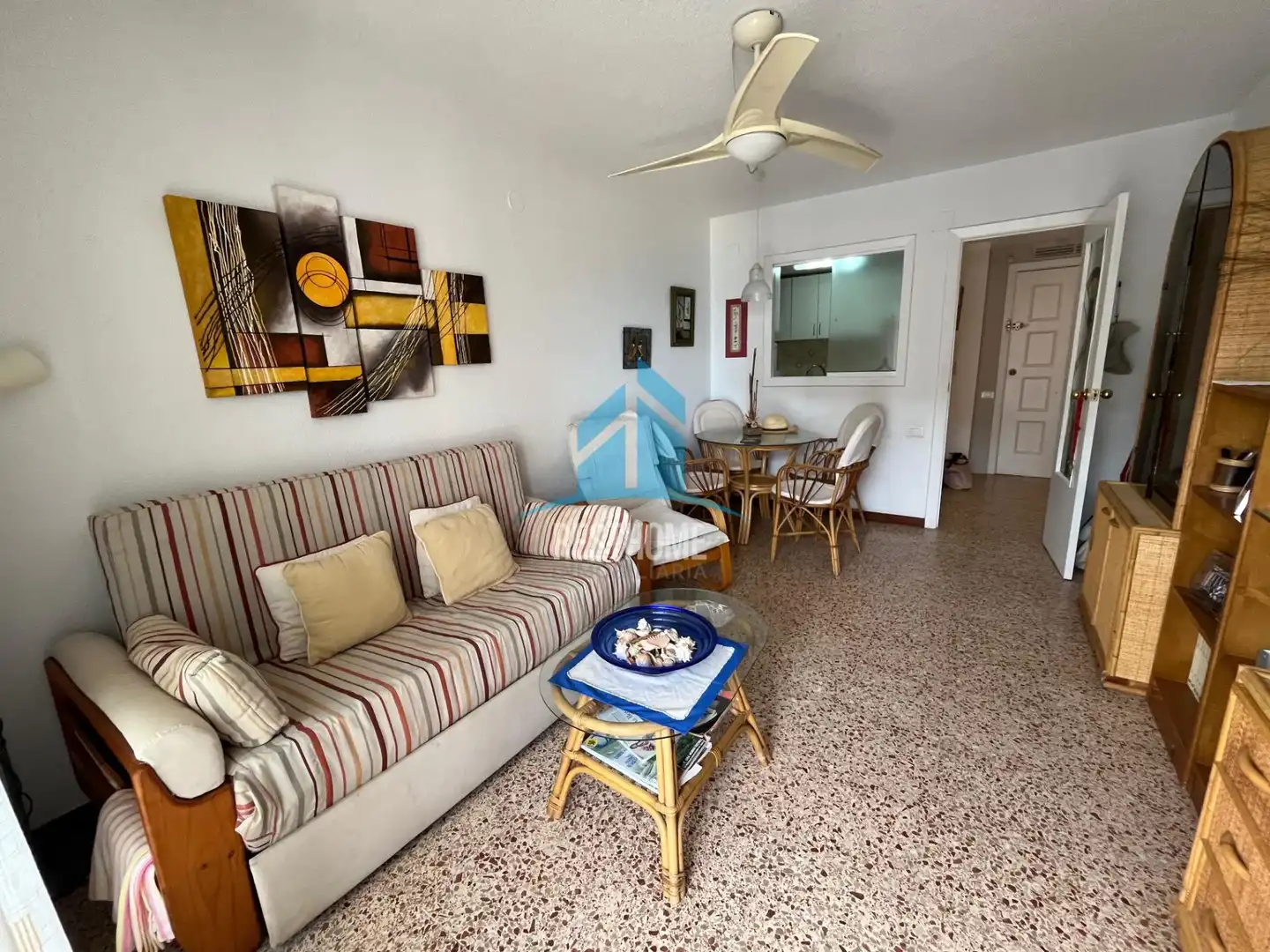 Sala de estar de Apartamento de alquiler en Cullera con Terraza