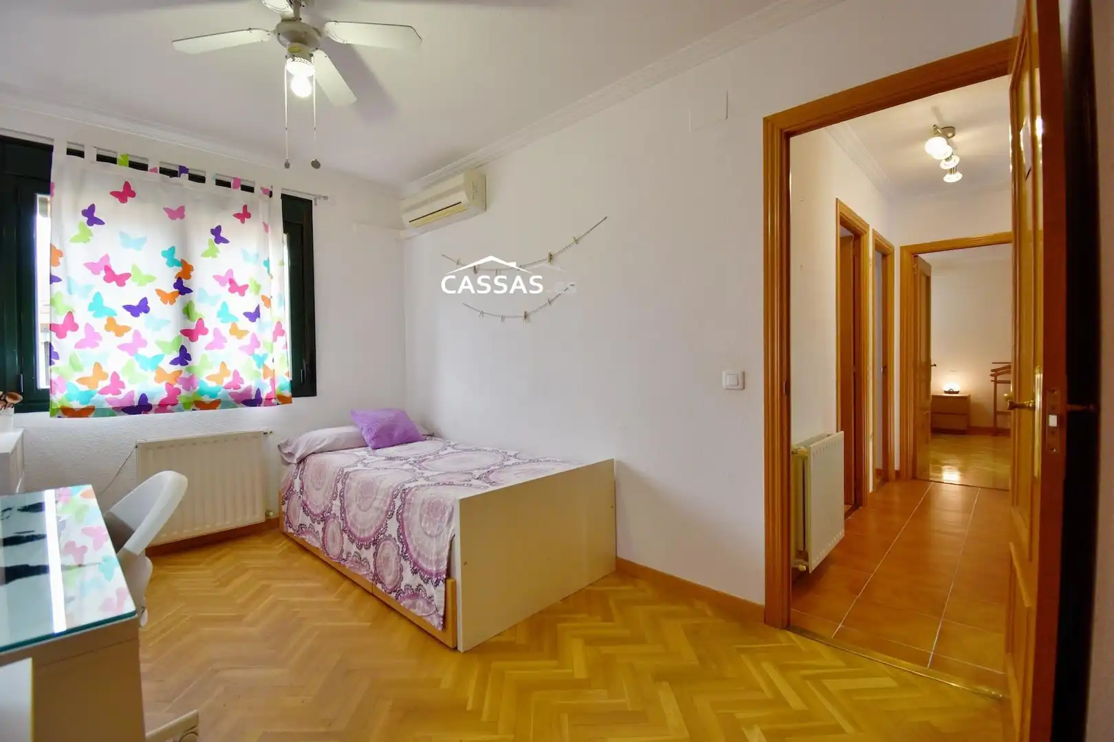 Bedroom of Detached homes for sale in Torrejón de Ardoz  with Air Conditioner, Heating and Private garden
