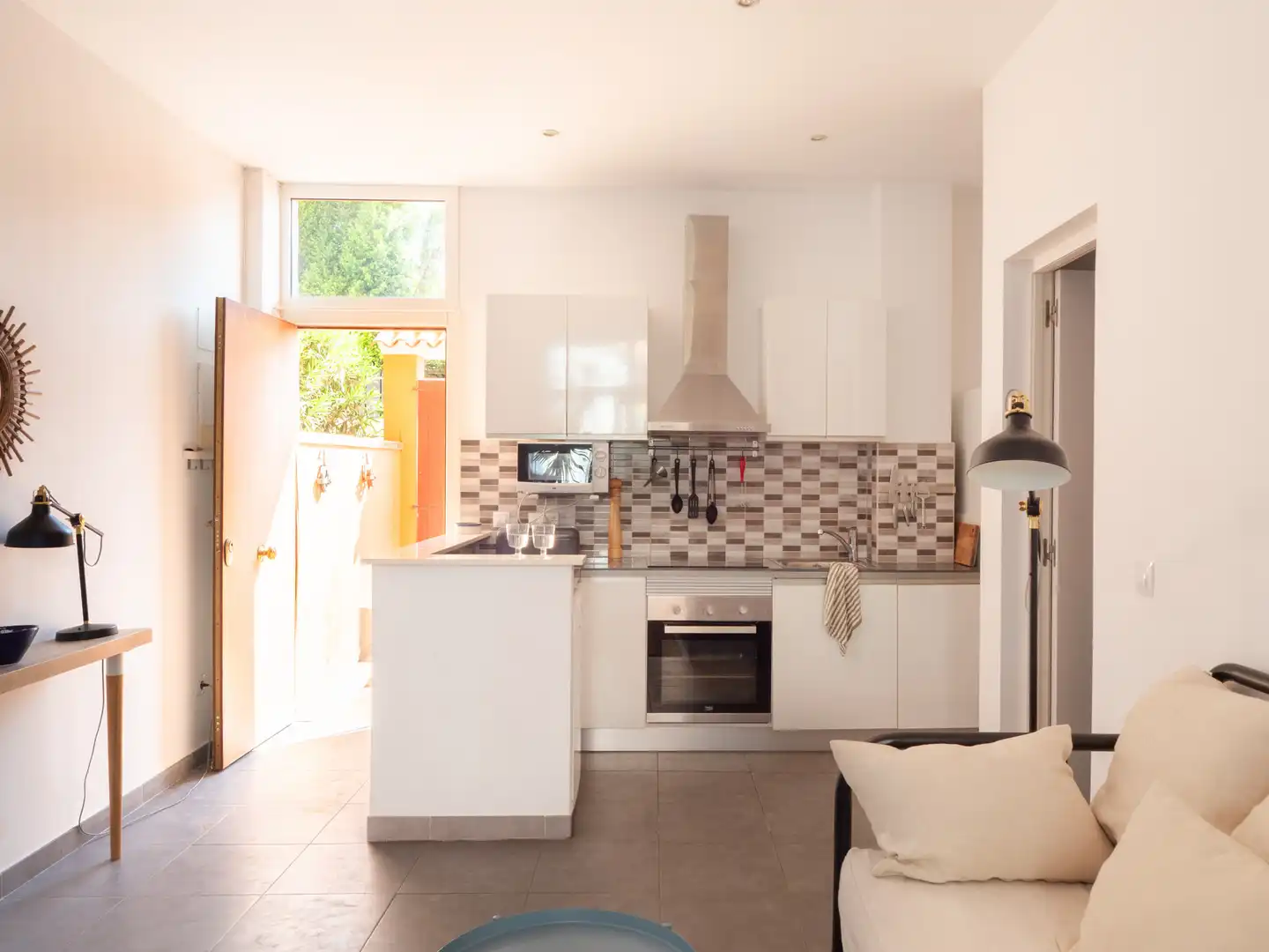Cuina de Apartament en venda en  Palma de Mallorca amb Aire condicionat, Terrassa i Piscina