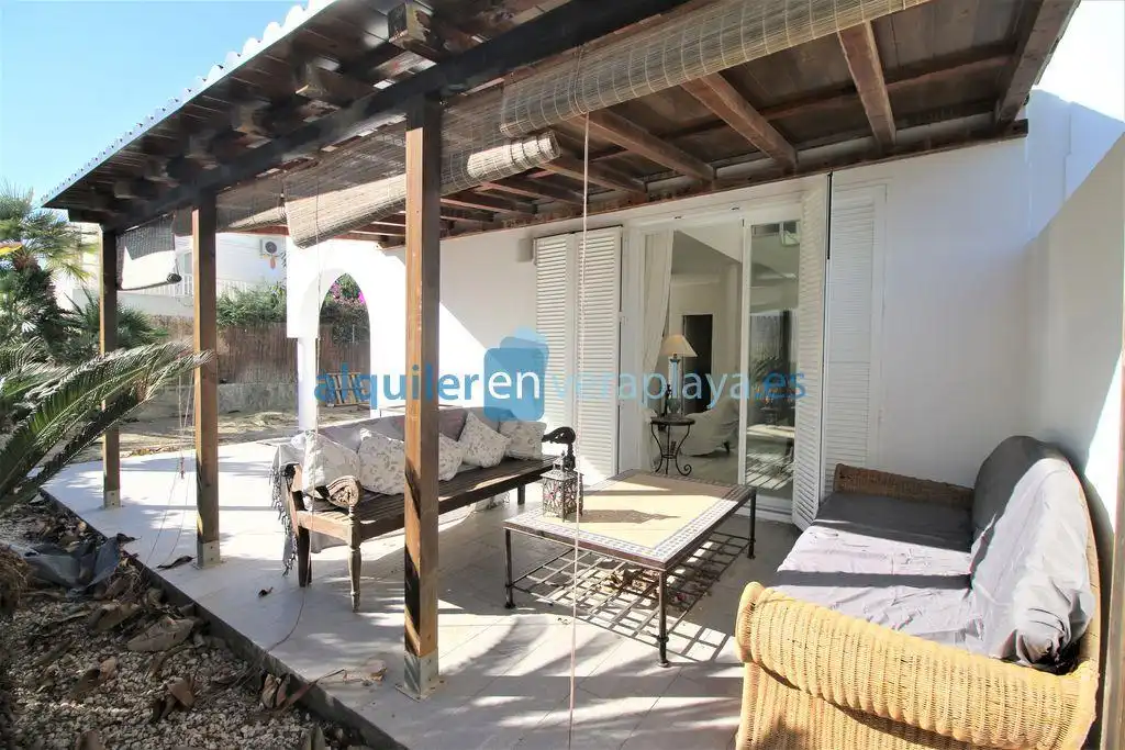 Terrassa de Casa o xalet de lloguer en Vera amb Aire condicionat i Terrassa