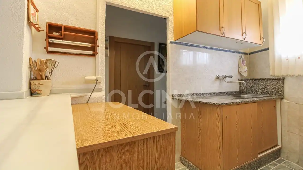 Cocina de Finca rústica en venta en Onil con Aire acondicionado y Terraza