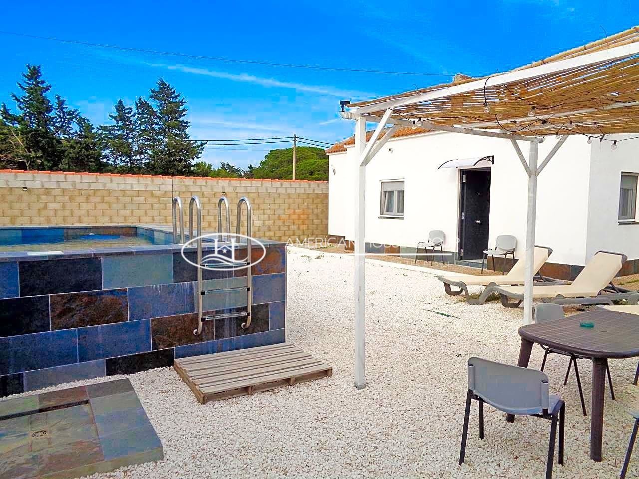 Piscina de Casa o xalet en venda en Chiclana de la Frontera amb Jardí privat, Traster i Piscina