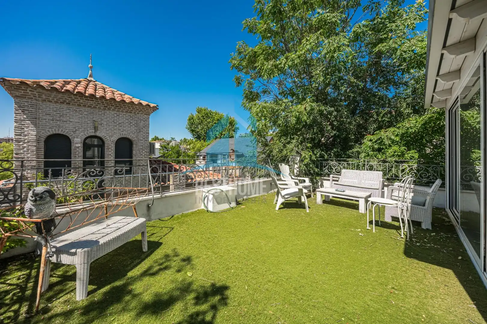 Terraza de Casa o chalet en venta en Madrid con Calefacción, Jardín privado y Parquet