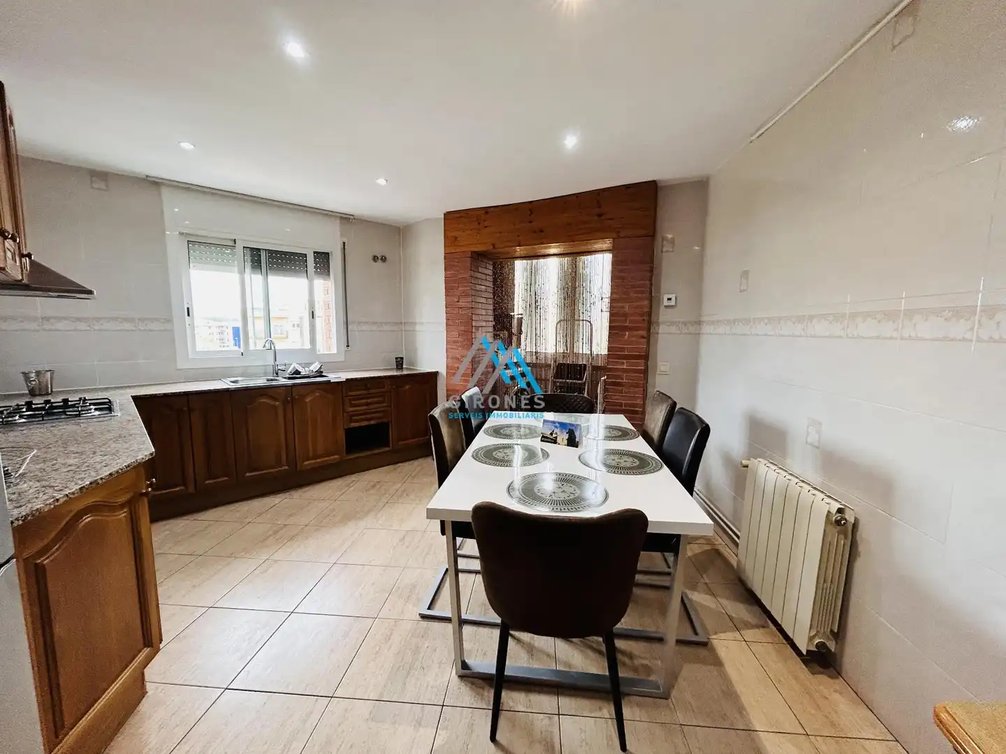 Cocina de Piso en venta en Santa Cristina d'Aro con Calefacción, Trastero y Amueblado