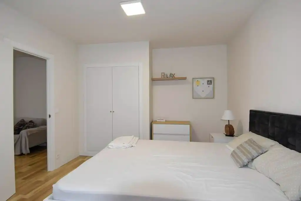 Bedroom of Flat for rent in Palamós  with Air Conditioner, Storage room and Furnished