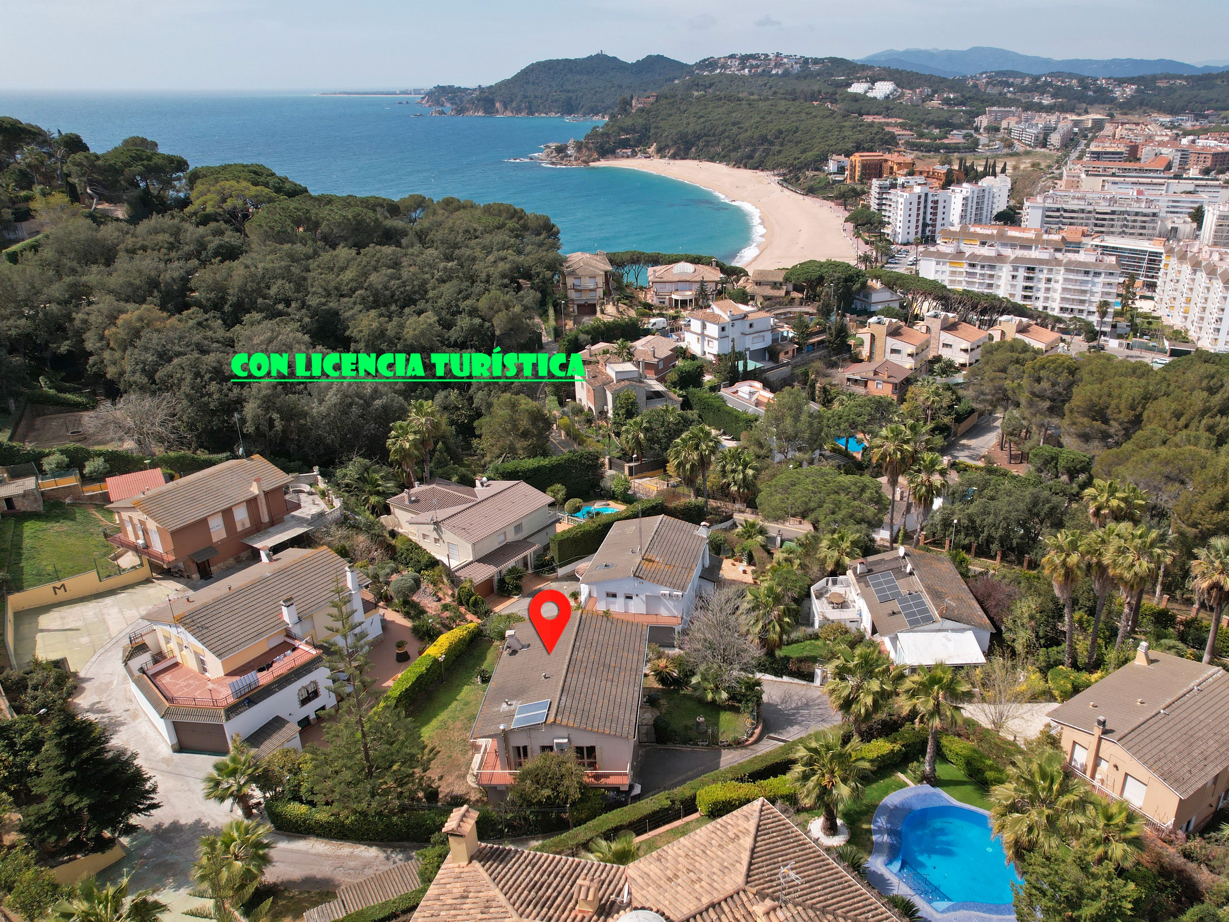 Vista exterior de Casa o xalet en venda en Lloret de Mar amb Aire condicionat, Calefacció i Traster