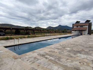 Casa rústica con piscina en venta en Aspe Centro