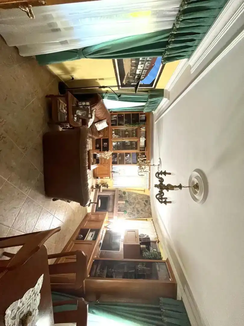 Sala de estar de Casa o chalet en venta en La Alberca  con Jardín privado, Parquet y Amueblado