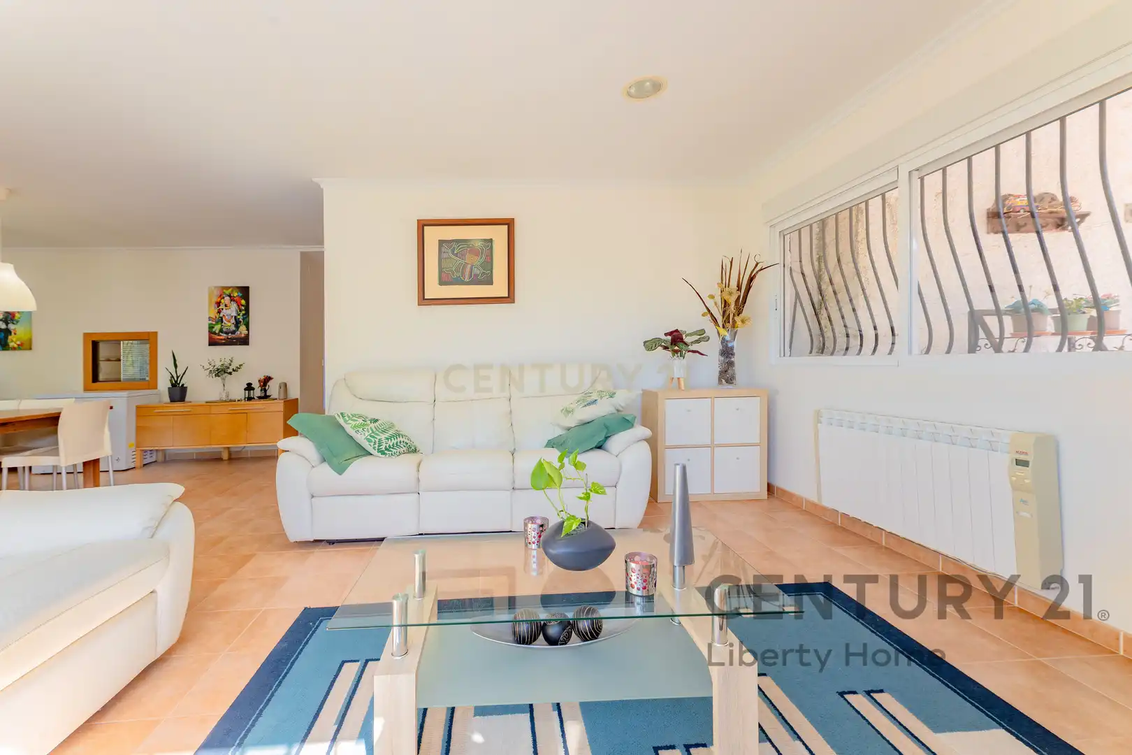 Sala d'estar de Casa o xalet en venda en Náquera amb Aire condicionat, Jardí privat i Traster