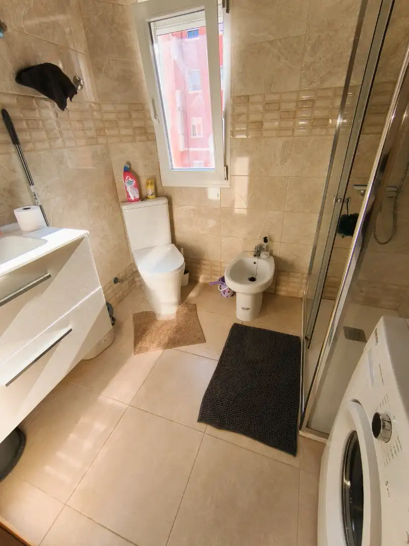 Bathroom of Flat for sale in Venta de Baños  with Heating, Terrace and Furnished