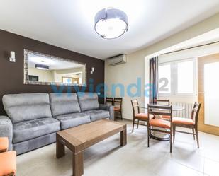 Living room of Flat to rent in  Madrid Capital  with Air Conditioner, Heating and Terrace