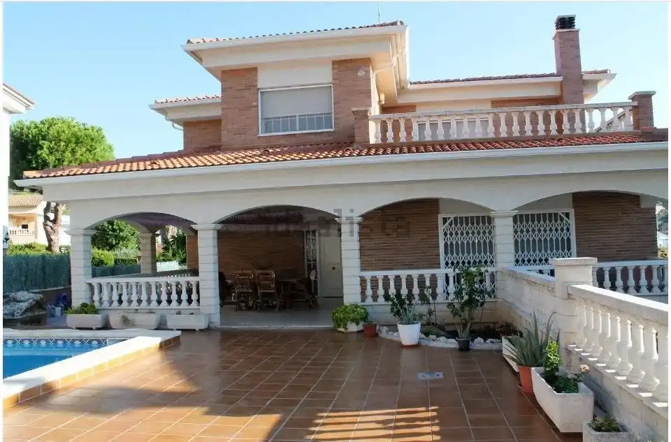 Exterior view of Houses for sale in Calafell  with Heating, Private garden and Terrace