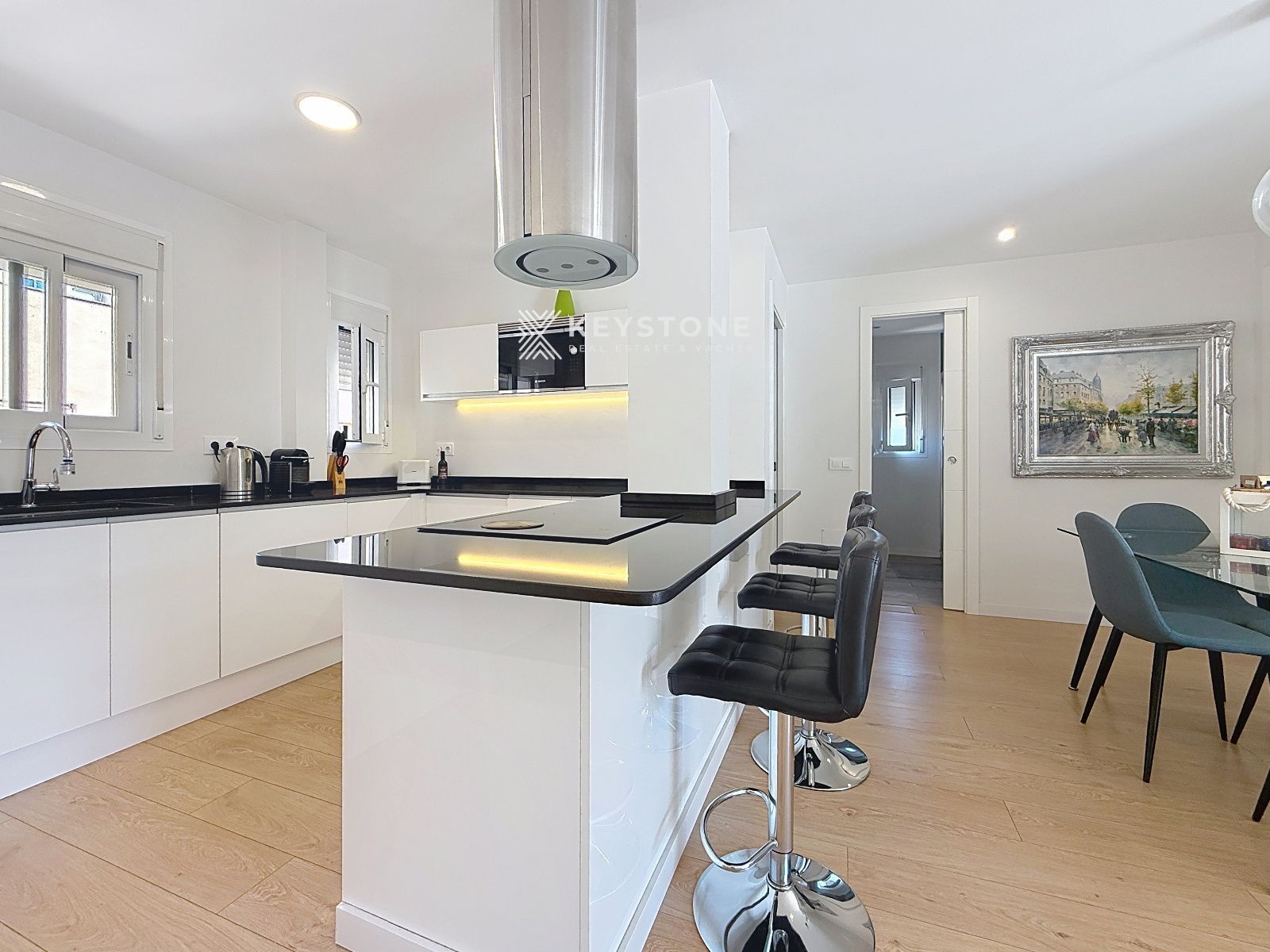 Kitchen of Flat to rent in  Palma de Mallorca  with Air Conditioner, Terrace and Furnished