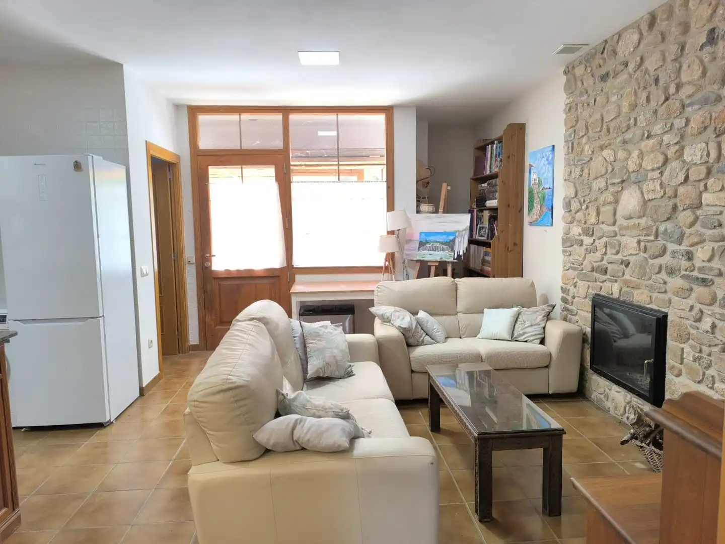 Wohnzimmer von Country house zum Verkauf in Valls mit Klimaanlage, Privatgarten und Abstellraum