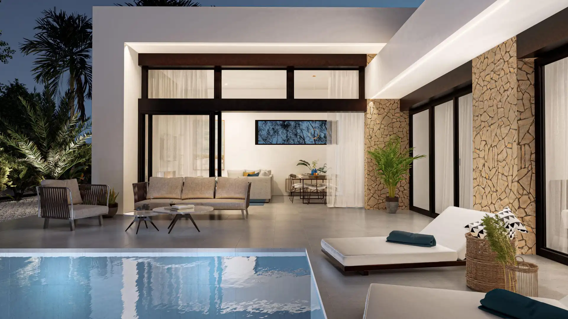 Swimming pool of Houses for sale in Calasparra