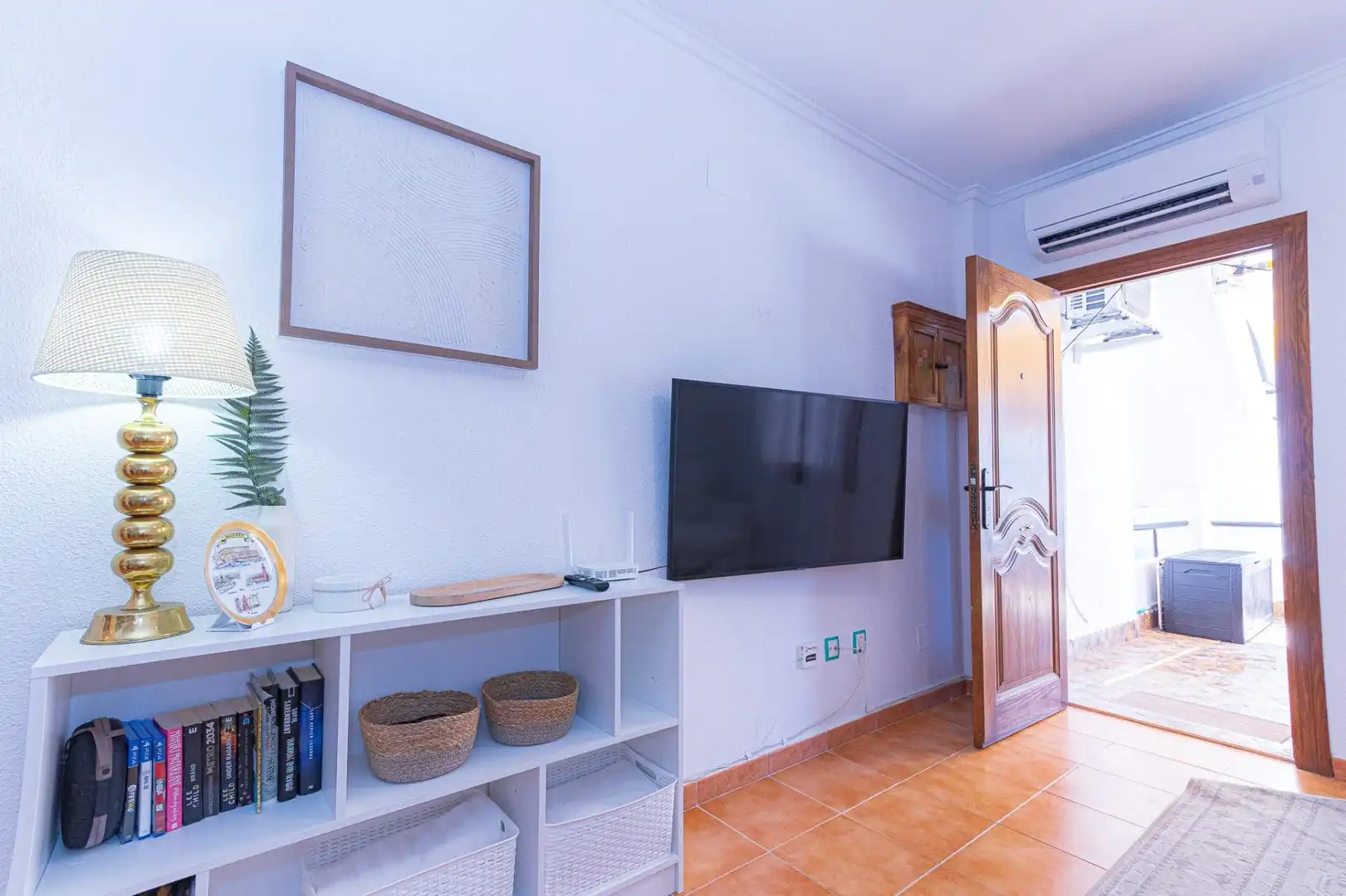 Sala de estar de Casa o chalet de alquiler en Torrevieja con Aire acondicionado, Calefacción y Terraza