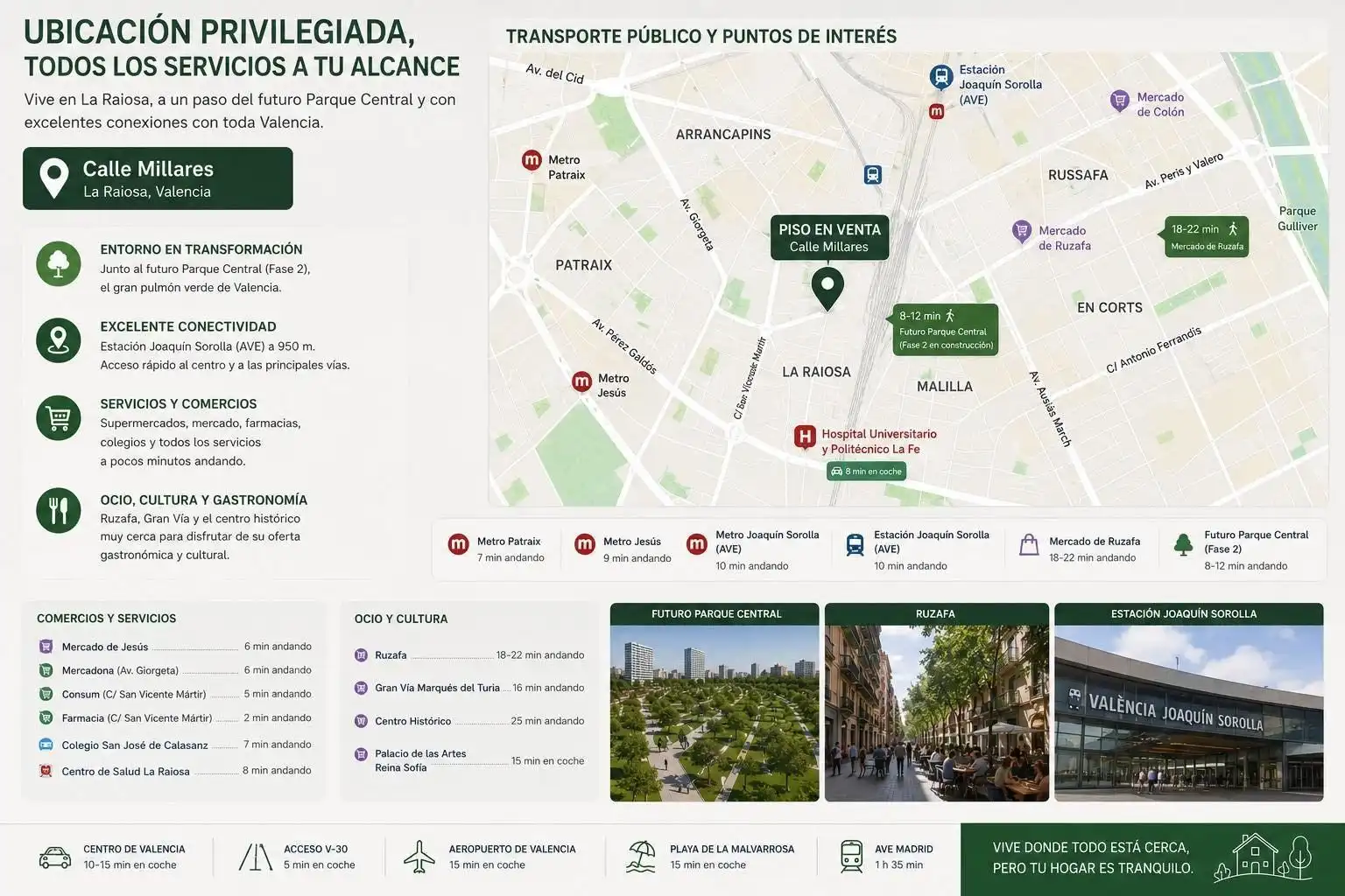 Vista exterior de Piso en venta en Valencia con Aire acondicionado y Calefacción