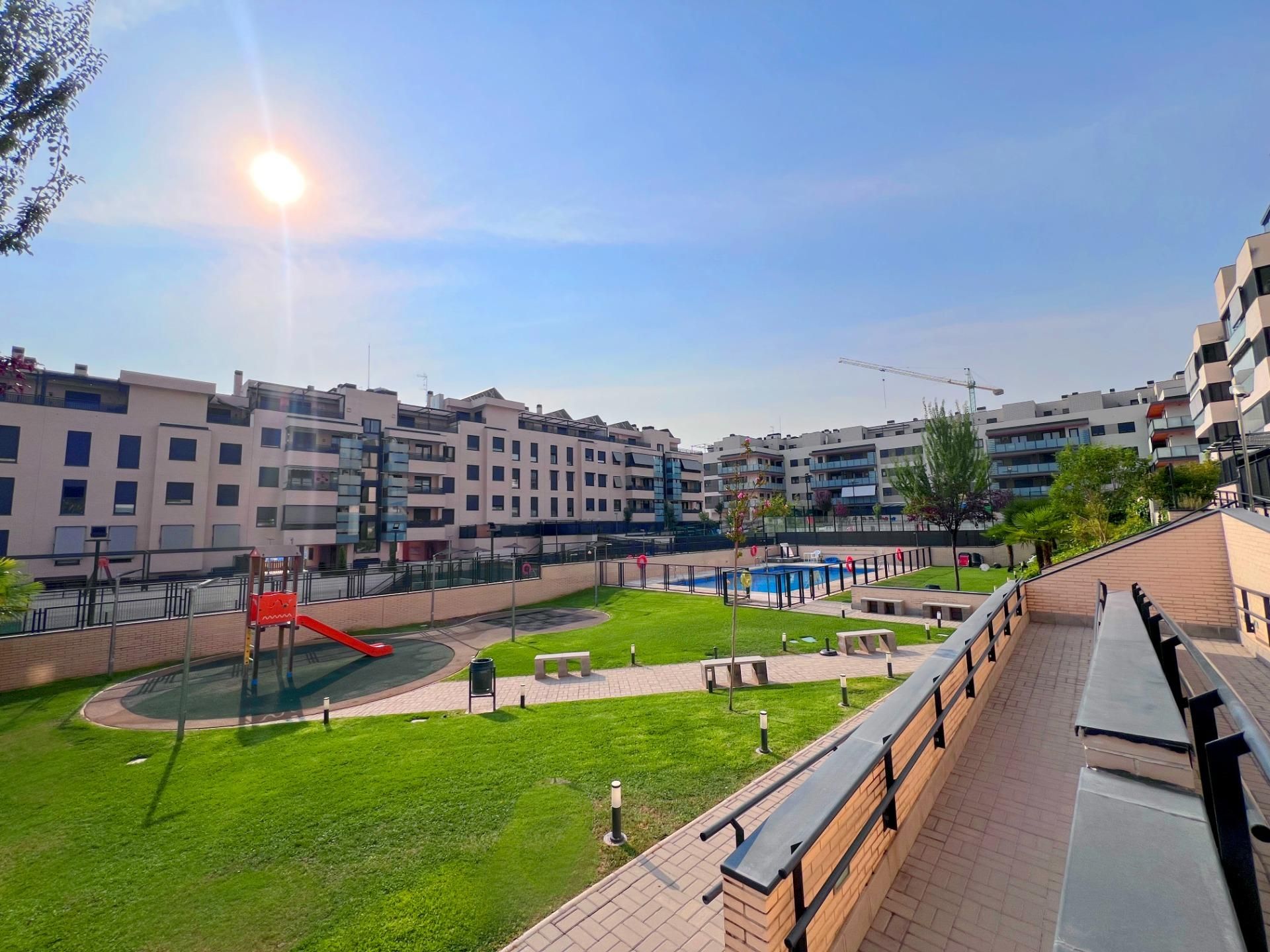 Vista exterior de Pis en venda en Valdemoro amb Calefacció, Terrassa i Traster