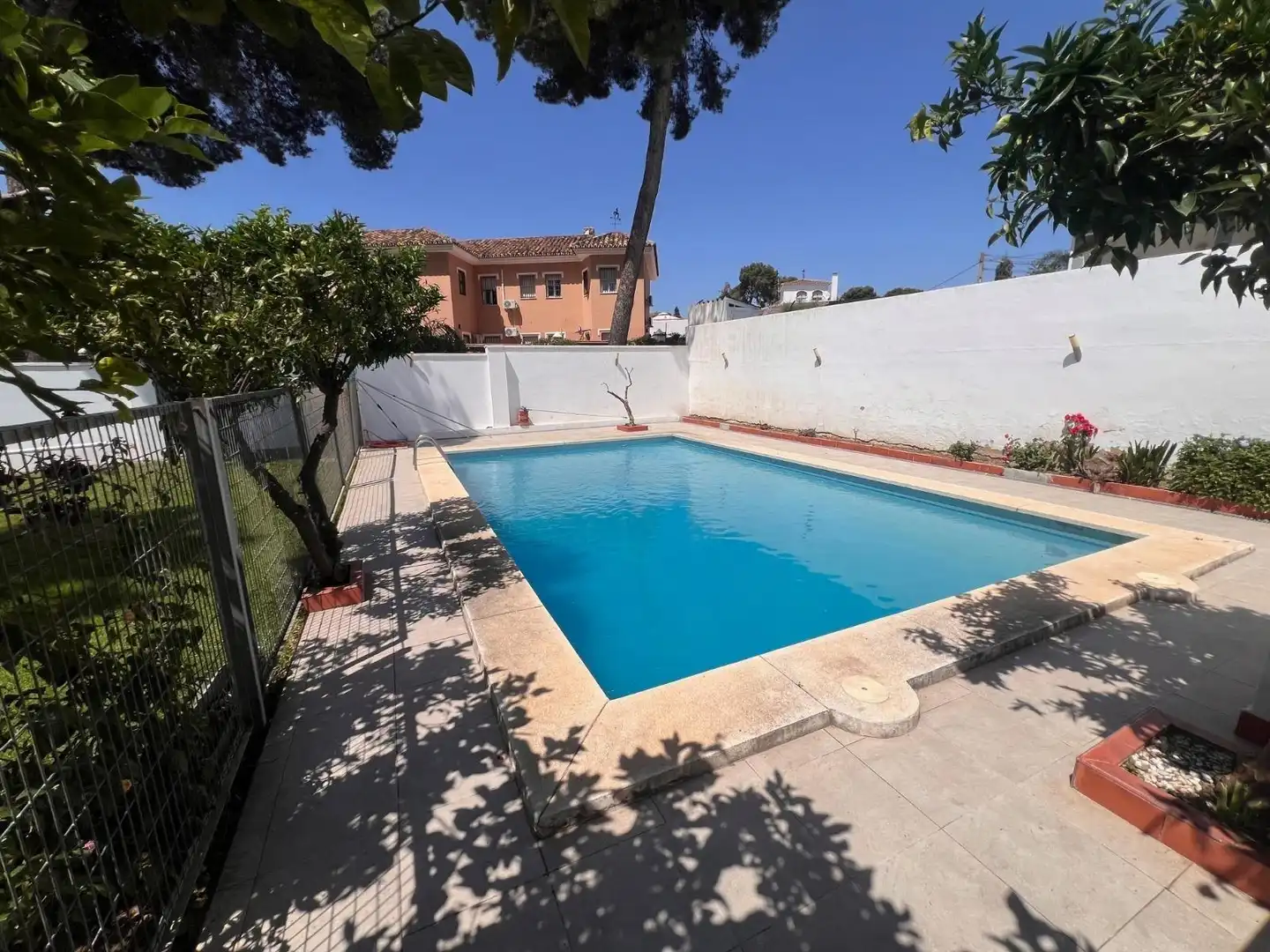 Piscina de Casa o chalet en venta en Mijas con Aire acondicionado, Calefacción y Jardín privado