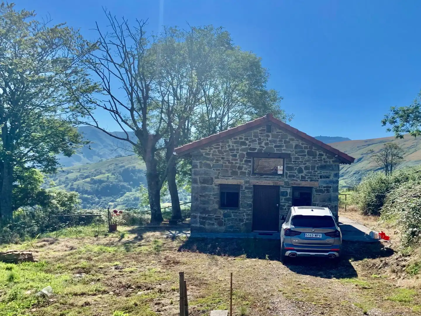 Vista exterior de Casa o chalet en venta en San Roque de Riomiera con Jardín privado