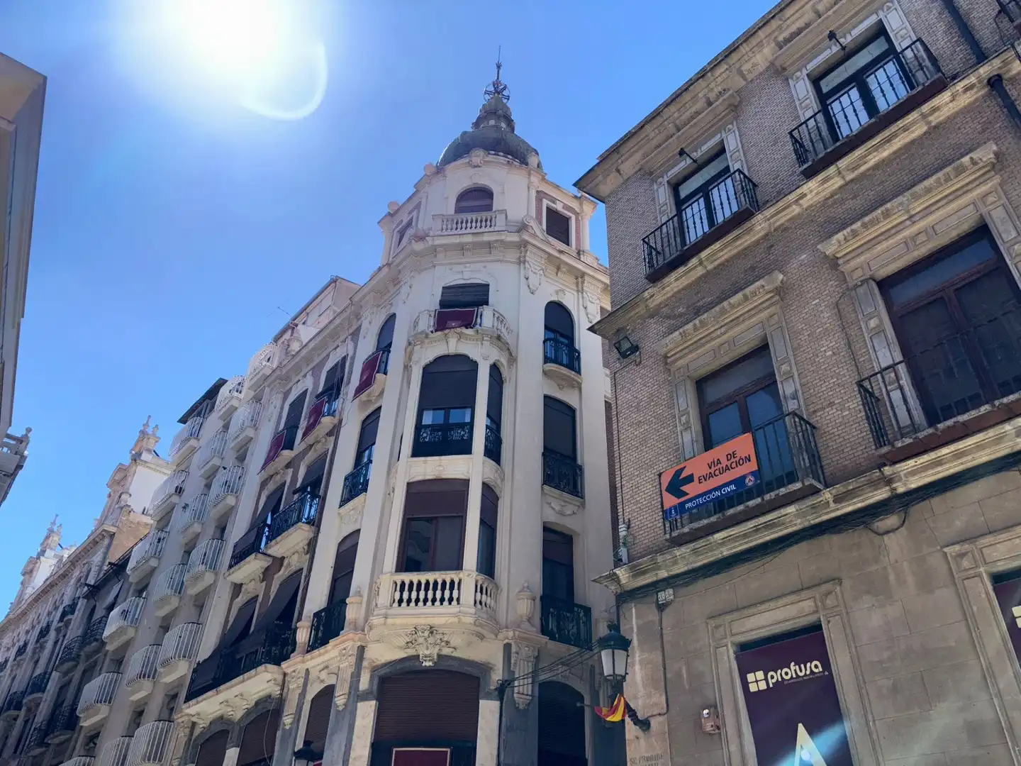 Außenansicht von Wohnung zur Miete in Murcia mit Klimaanlage, Heizung und Möbliert