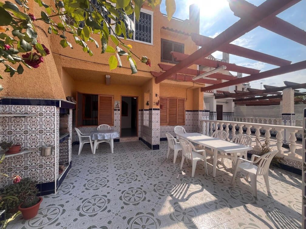 Terrassa de Casa o xalet en venda en Cartagena amb Aire condicionat, Jardí privat i Terrassa