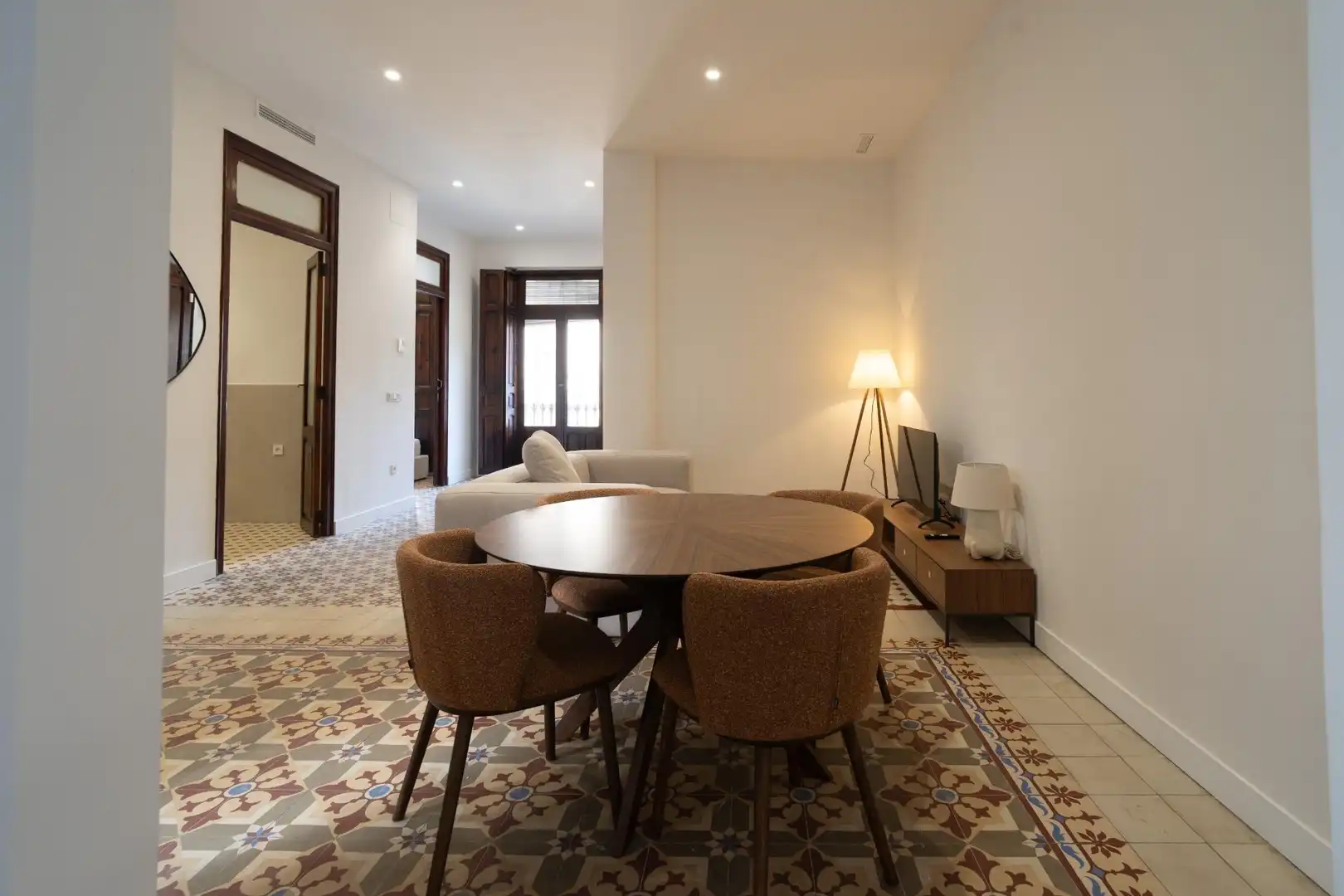 Living room of Flat for rent in Poblats Marítims