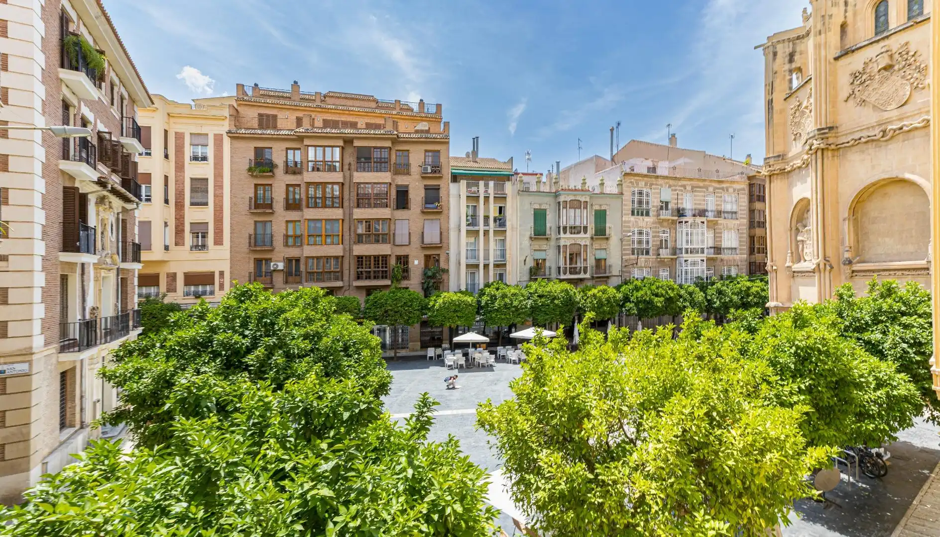 Exterior view of Flat for sale in Murcia  with Air Conditioner, Storage room and Balcony