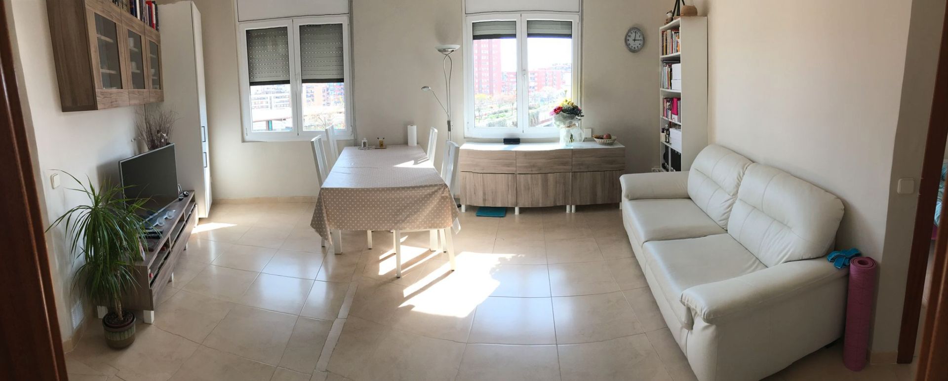 Sala d'estar de Pis en venda en  Barcelona Capital amb Calefacció i Forn