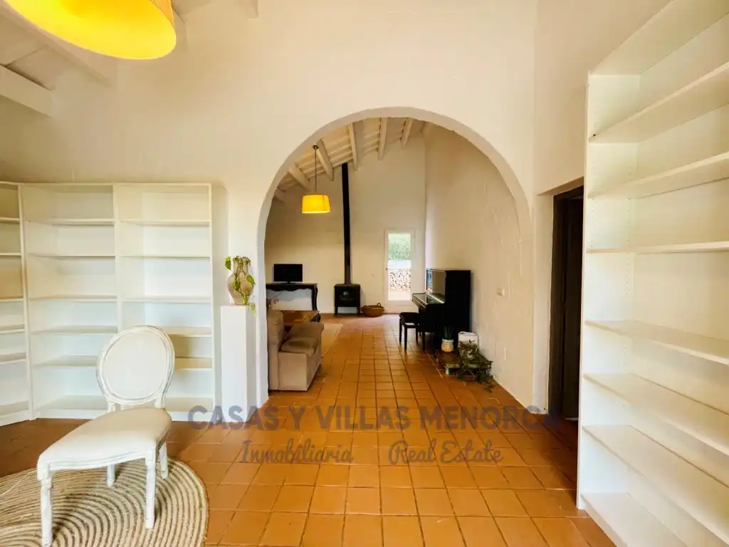 Wohnzimmer von Country house zur Miete in Maó - Mahón