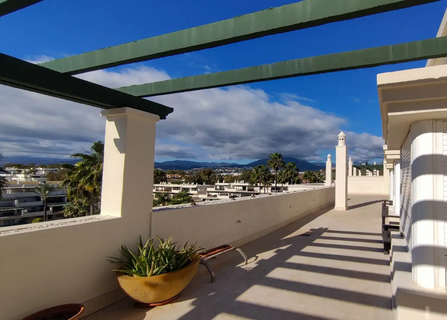 Terrace of Attic for sale in Marbella  with Air Conditioner, Terrace and Swimming Pool