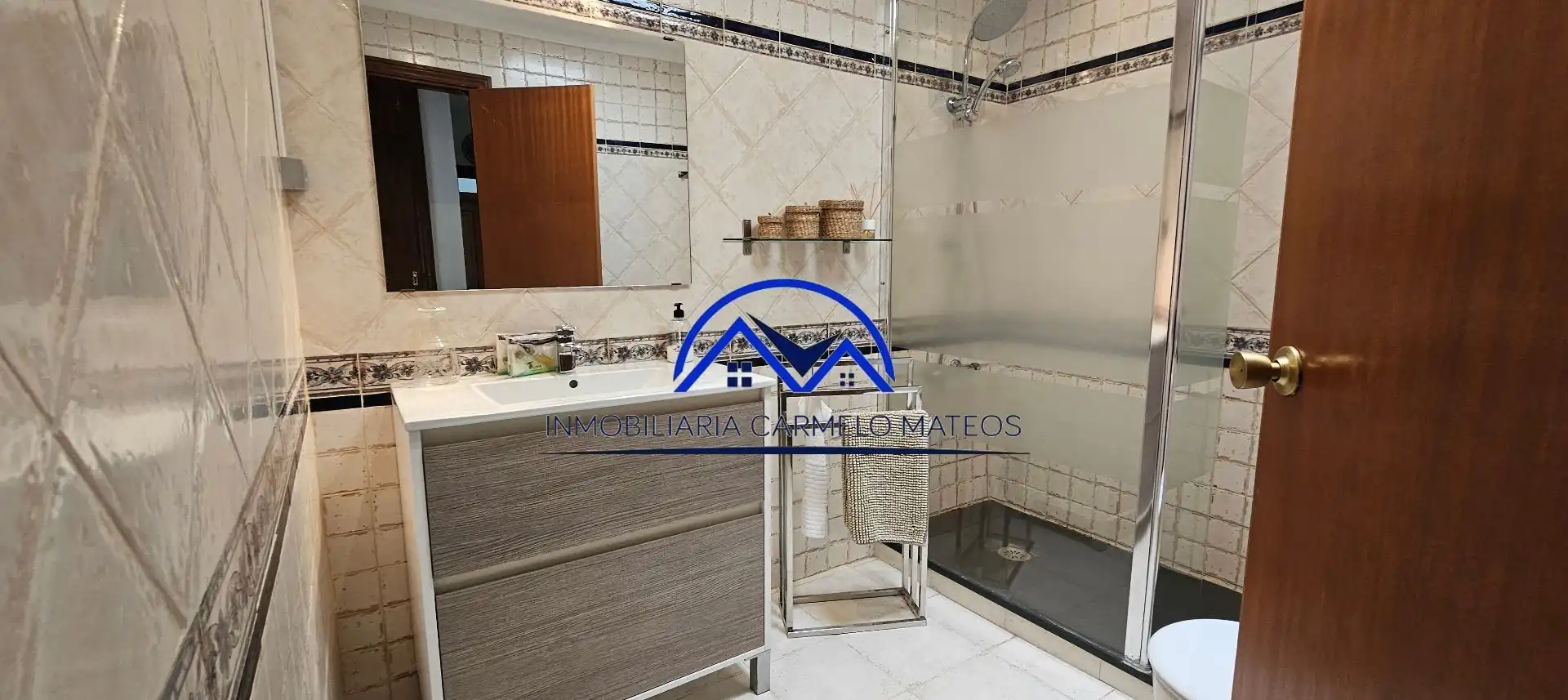 Baño de Ático en venta en Sanlúcar de Barrameda con Aire acondicionado, Jardín privado y Terraza
