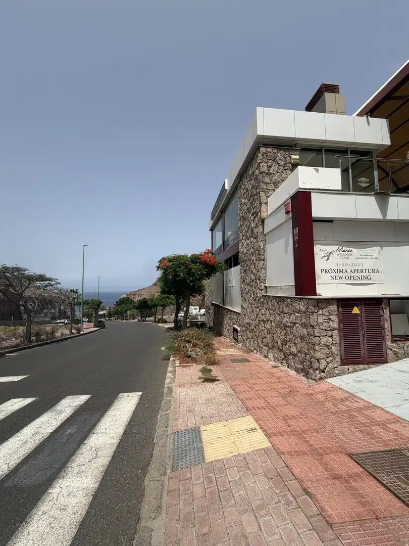 Vista exterior de Local en venta en Mogán