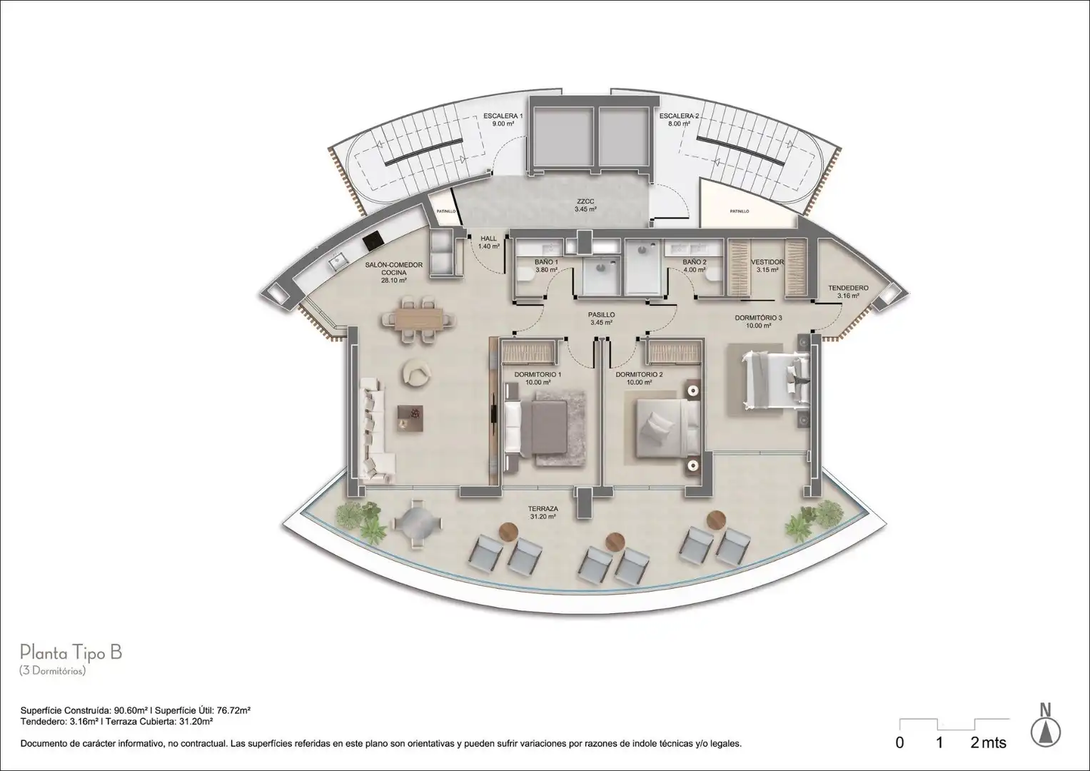 Apartamento con piscina en venta en Playa Arenal - Bol, imagen 22