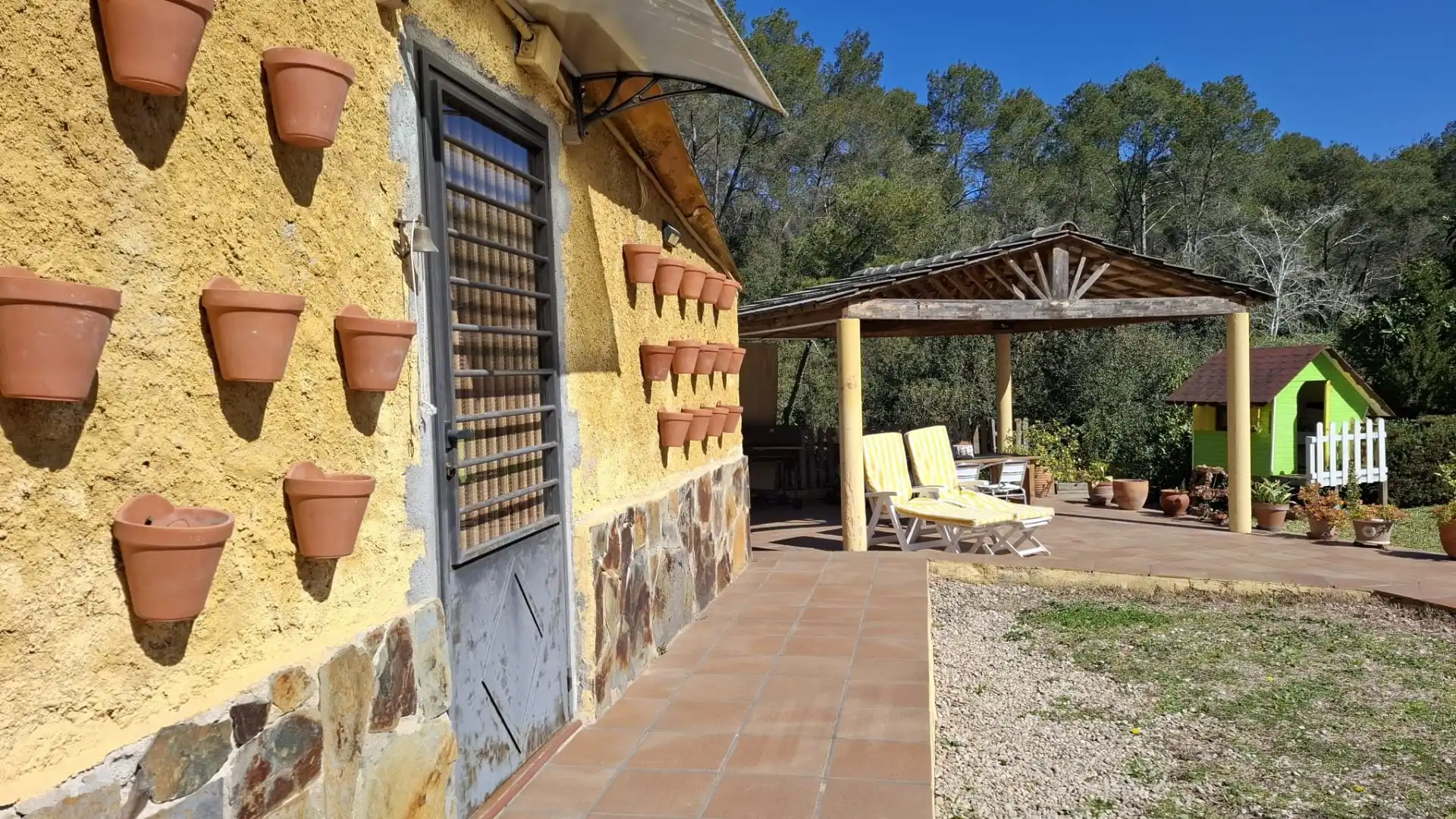 Terrassa de Casa o xalet en venda en Cervelló amb Calefacció, Terrassa i Piscina
