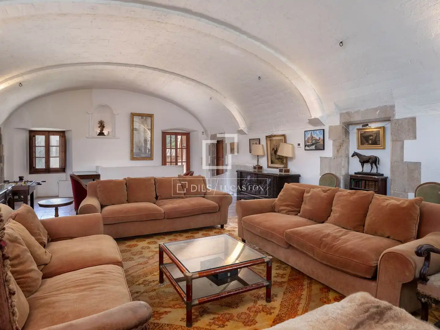 Sala d'estar de Finca rústica en venda en Sant Martí Vell amb Calefacció, Jardí privat i Traster