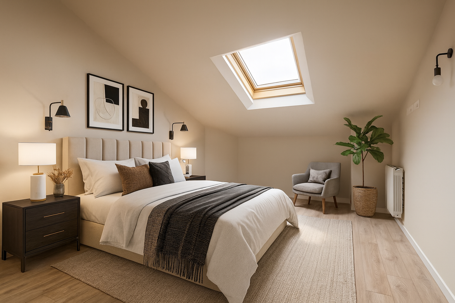 Bedroom of Duplex for sale in Irun   with Heating, Parquet flooring and Balcony