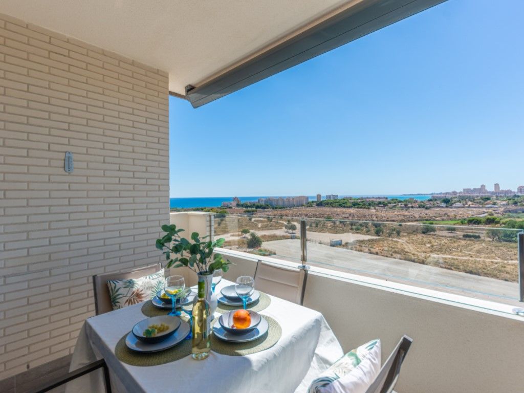 Terrace of Apartment for sale in El Campello  with Air Conditioner