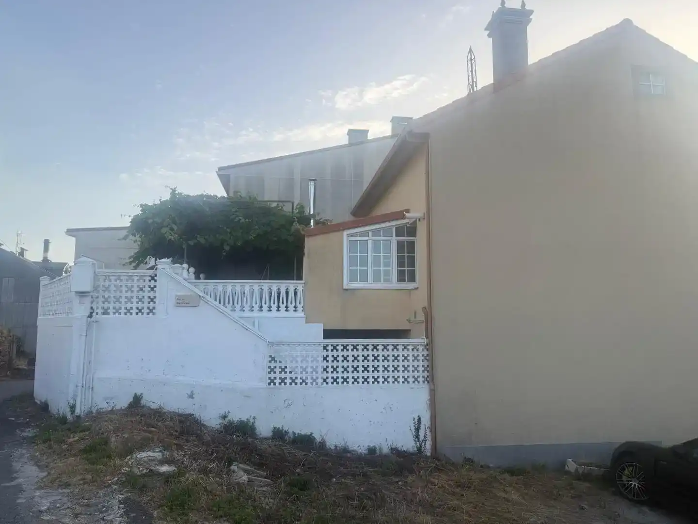 Vista exterior de Casa o xalet en venda en Arteixo amb Balcó