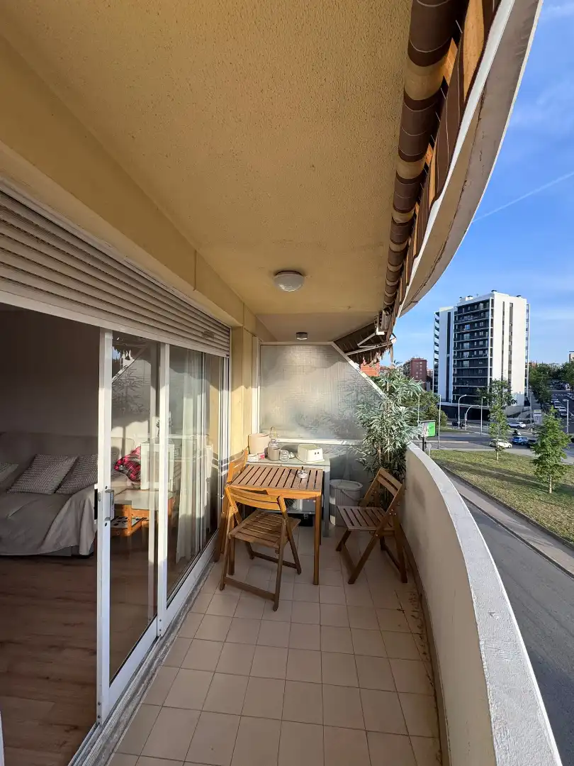 Terraza de Piso en venta en Badalona con Aire acondicionado, Parquet y Balcón